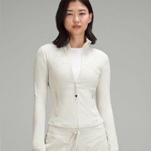 Lululemon Bone Cropped Define Jacket